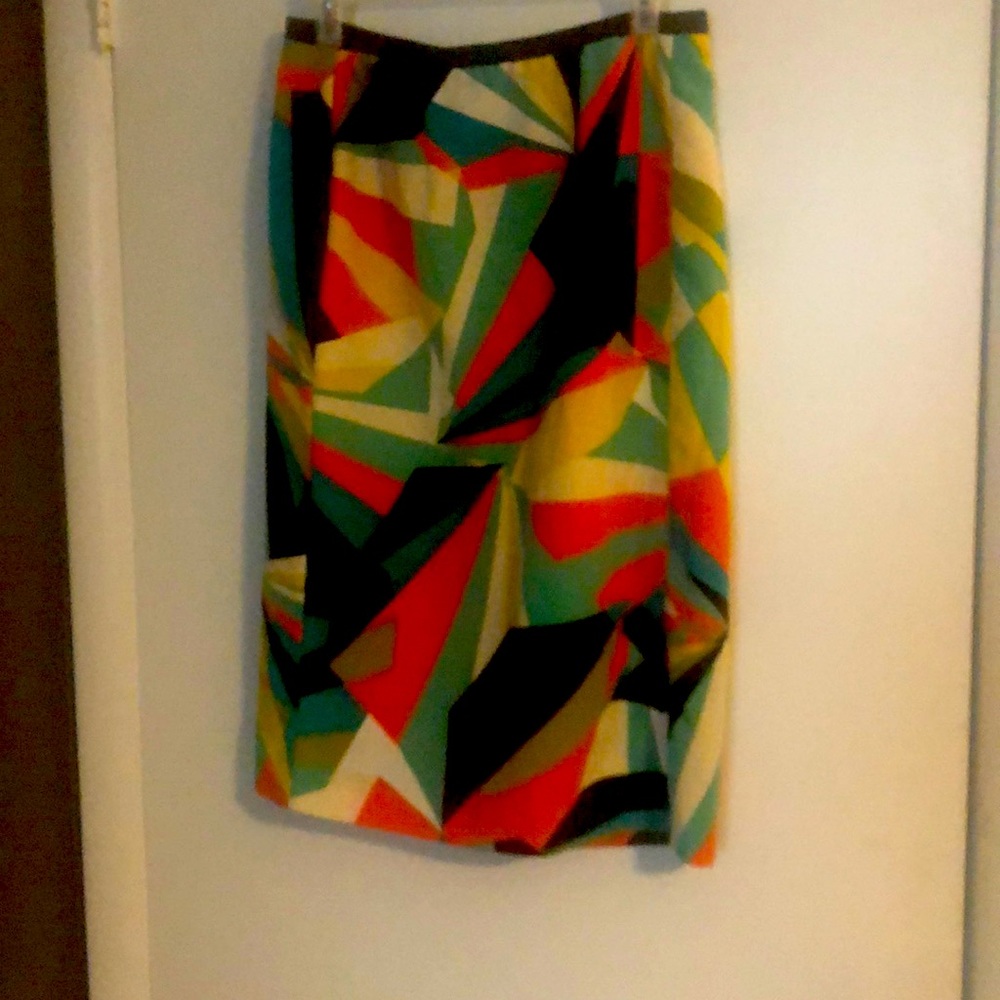 Multi colored skirt